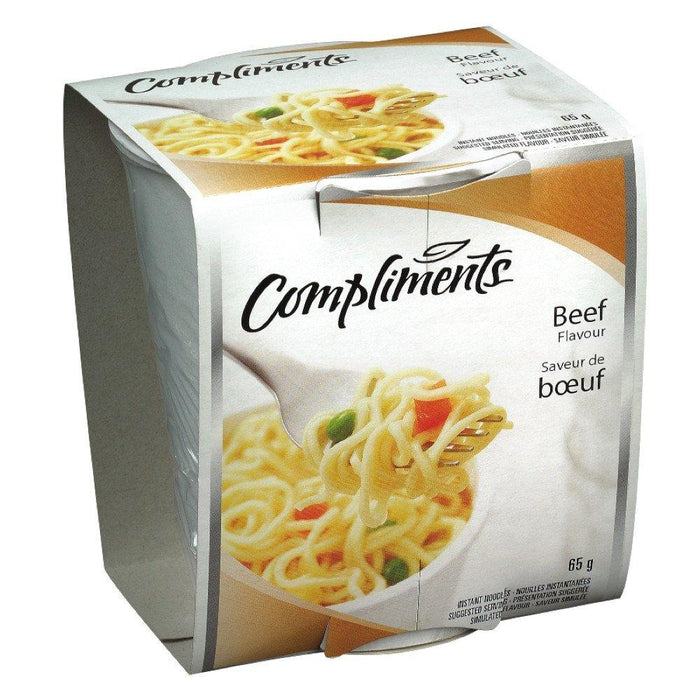 COMPLIMENTS NOODLES BEEF 65 G