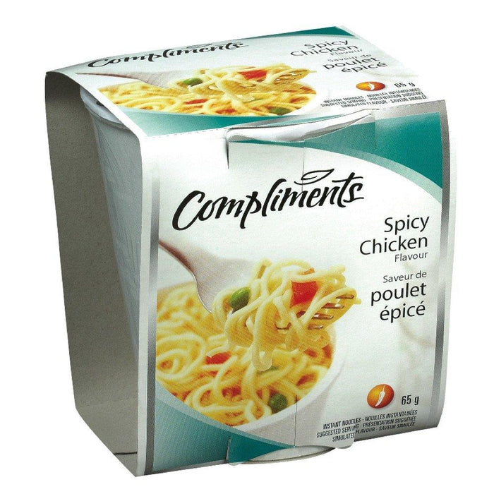 COMPLIMENTS NOODLES SPICY CHICKEN 65 G