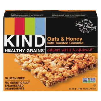 KIND BAR OATS & HONEY WITH TOASTED COCONUT 5 X 35G