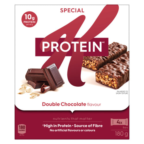 KELLOGG'S SPECIAL K PROTEIN BARS DOUBLE CHOCOLATE 4 X 45 G