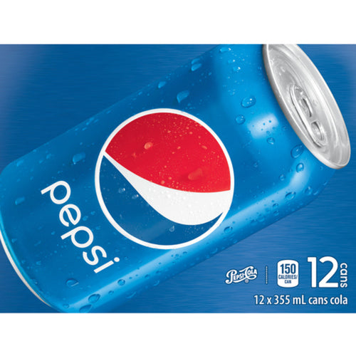 PEPSI SOFT DRINK 12 X 355 ML (CANS)
