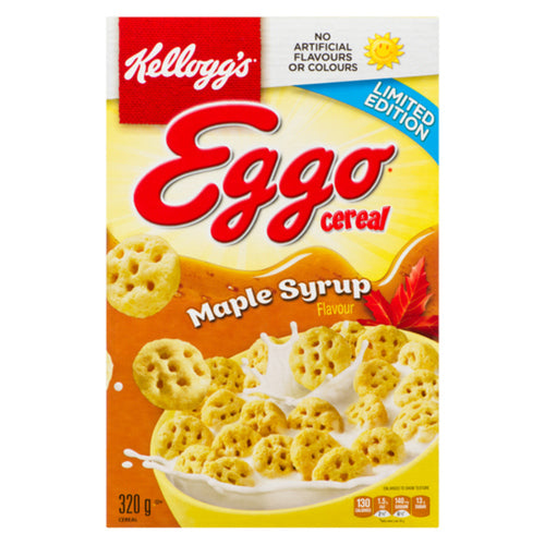 KELLOGG'S EGGO CEREAL MAPLE SYRUP FLAVOUR 320 G
