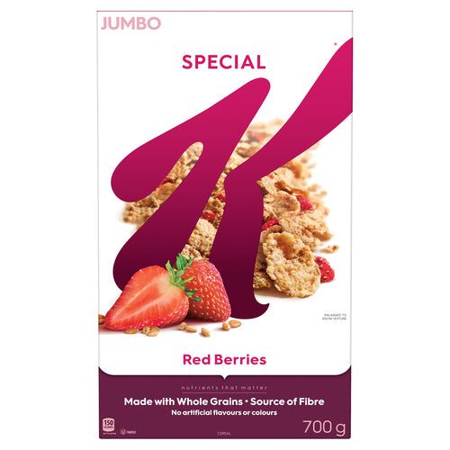 KELLOGG'S SPECIAL K CEREAL RED BERRIES 700 G