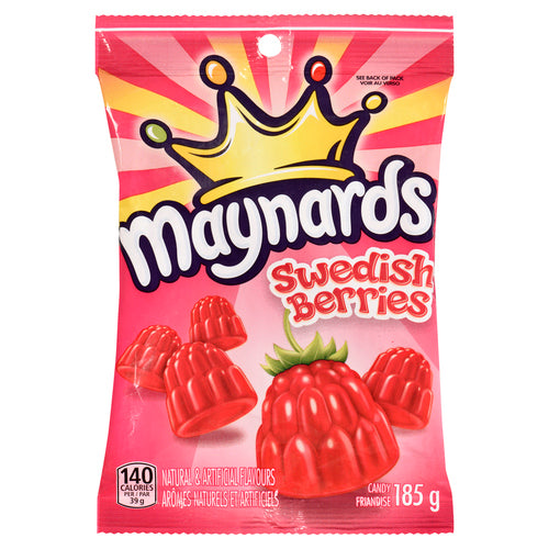MAYNARDS CANDY SWEDISH BERRIES 185 G