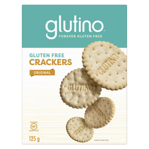 GLUTINO GLUTEN-FREE CRACKERS ORIGINAL 125 G