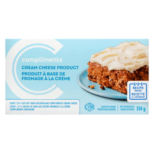 COMPLIMENTS CREAM CHEESE LIGHT 250 G