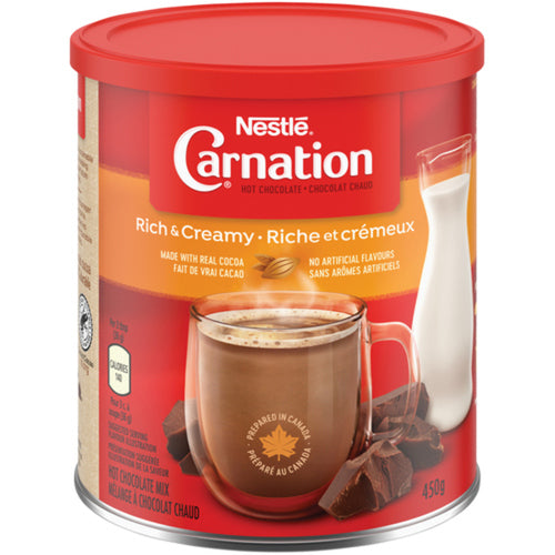 NESTLE CARNATION HOT CHOCOLATE RICH & CREAMY 450 G