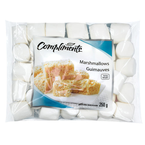 COMPLIMENTS LARGE WHITE MARSHMALLOWS 250 G