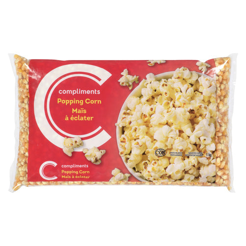 COMPLIMENTS POPPING CORN 1 KG