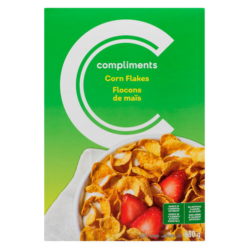 COMPLIMENTS CEREAL CORN FLAKES 680 G