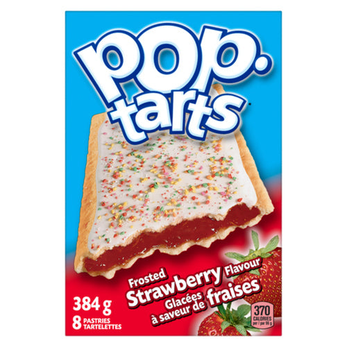 KELLOGG'S POP TARTS FROSTED STRAWBERRY 384 G