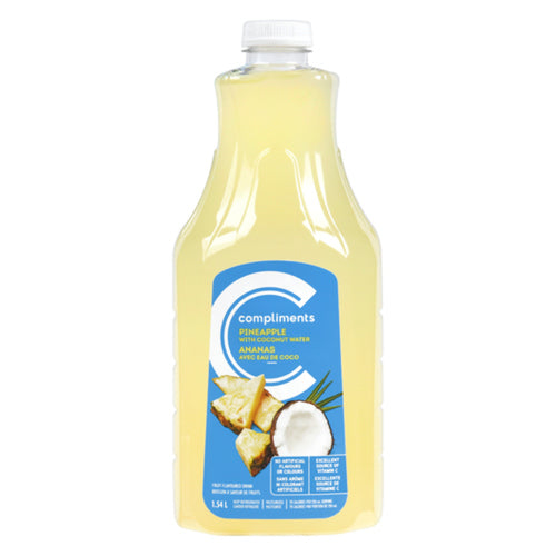 COMPLIMENTS PINEAPPLE JUICE WITH COCONUT WATER 1.54 L