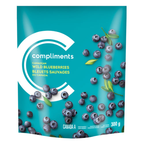 COMPLIMENTS WILD BLUEBERRIES 300 G