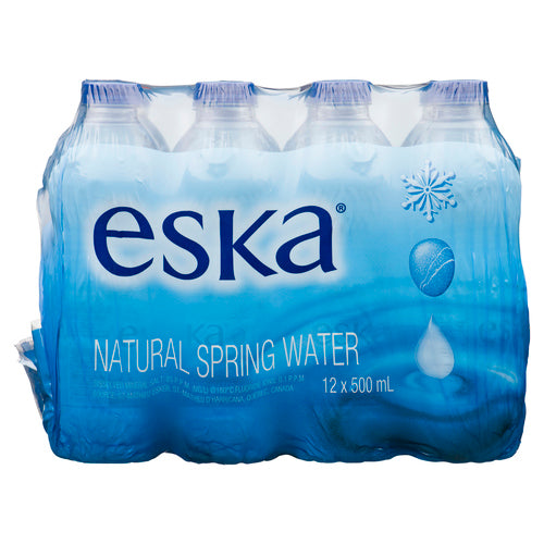 ESKA NATURAL SPRING WATER 12 X 500 ML