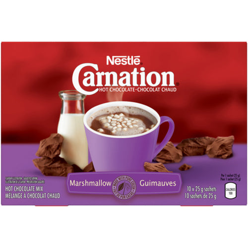 NESTLÉ CARNATION HOT CHOCOLATE MIX MARSHMALLOW 10 X 25 G