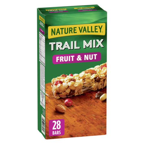NATURE VALLEY GRANOLA BARS TRAIL MIX FRUIT NUT 28 X 35 G