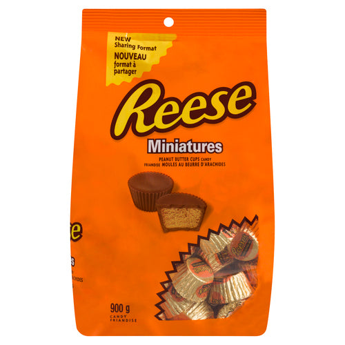 REESE'S CHOCOLATE MINIS CUPS PEANUT BUTTER 900 G