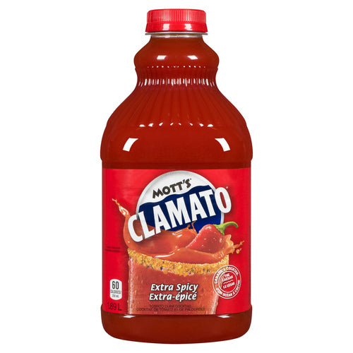 MOTT'S COCKTAIL EXTRA SPICY CLAMATO 1.89 L