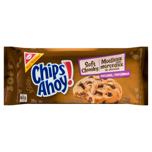 CHRISTIE CHIPS AHOY! COOKIES SOFT CHUNKY ORIGINAL 290 G