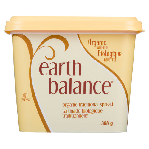 EARTH BALANCE ORGANIC SPREAD WHIPPED TRADITIONAL 368 G