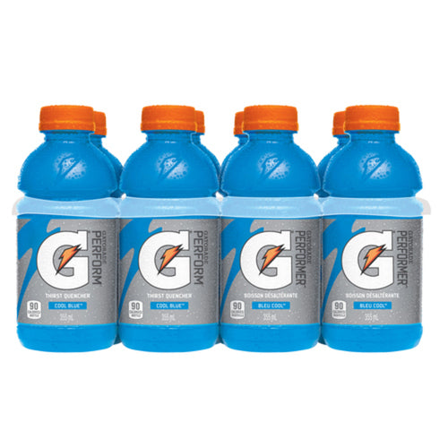 GATORADE PERFORM SPORTS DRINK COOL BLUE 8 X 355 ML