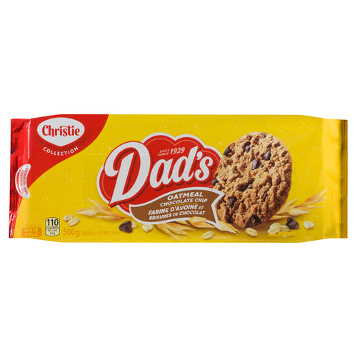 CHRISTIE DAD'S COOKIES OATMEAL CHOCOLATE CHIP 500 G