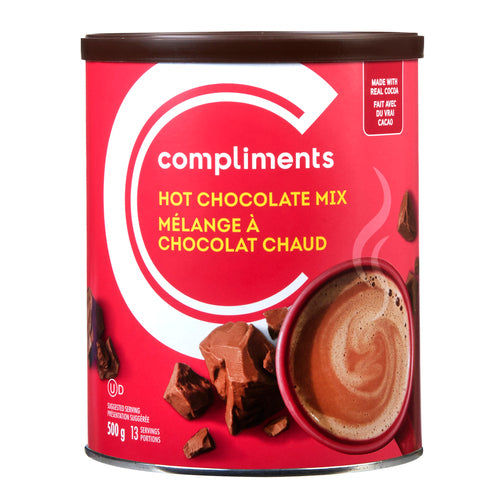 COMPLIMENTS HOT CHOCOLATE MIX 500 G