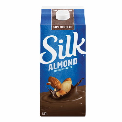 SILK GLUTEN-FREE ALMOND BEVERAGE DARK CHOCOLATE 1.89 L