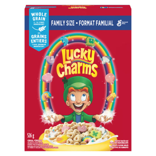 GENERAL MILLS CEREAL LUCKY CHARMS 526 G