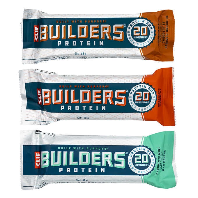 CLIF BAR BUILDERS PROTEIN
18 × 68 G