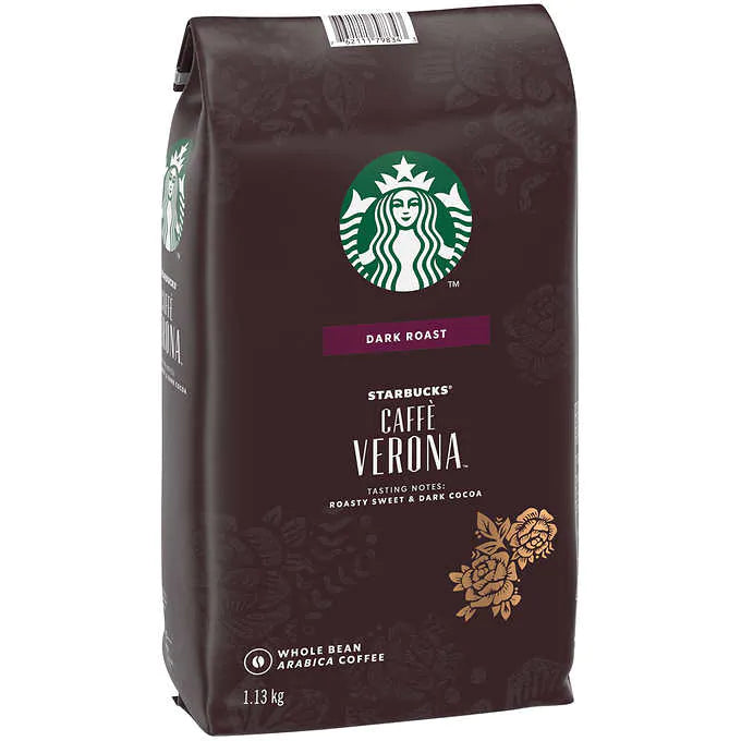 STARBUCKS CAFFÈ VERONA WHOLE BEAN COFFEE
1.13 KG