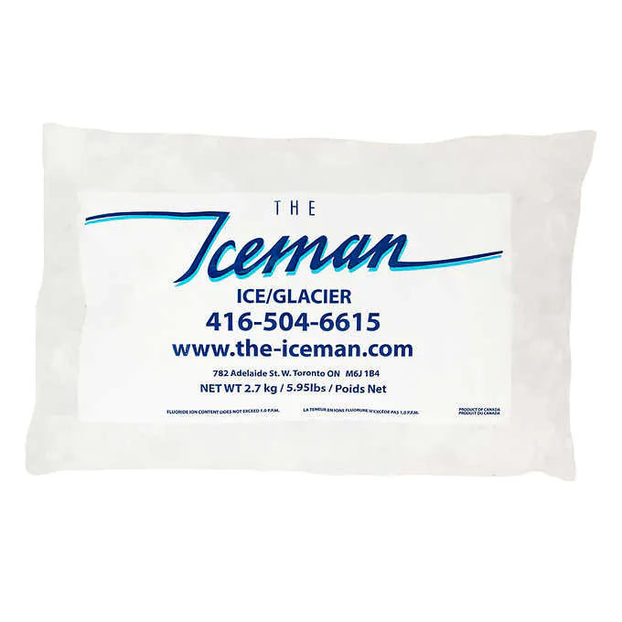 THE ICEMAN BAGGED ICE CUBES
7 × 2.3 KG