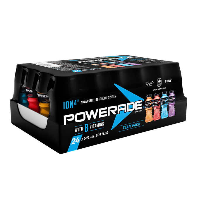 POWERADE ION4 SPORTS DRINK VARIETY PACK
24 × 591 ML