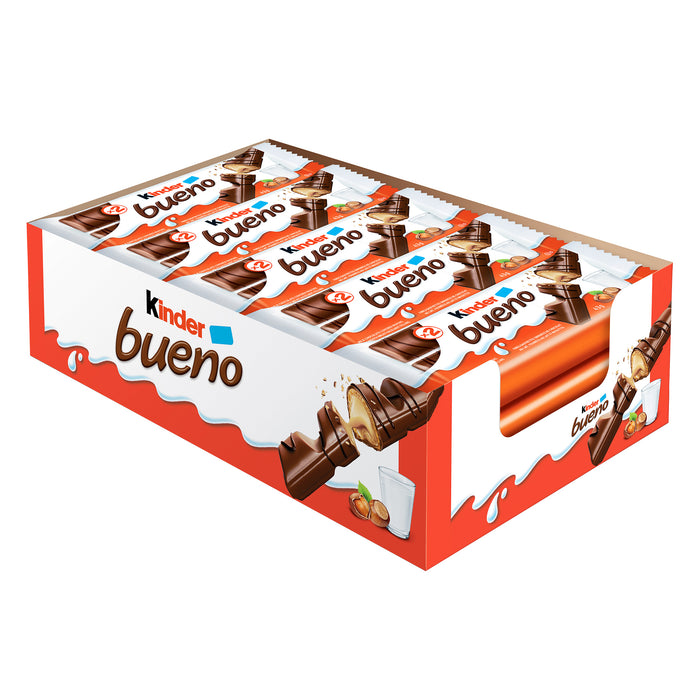 KINDER BUENO CHOCOLATE BARS
20 × 43 G