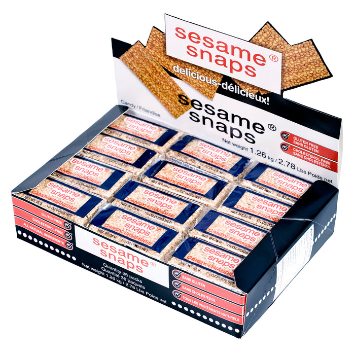 SESAME SNAPS CANDY
36 × 35 G
