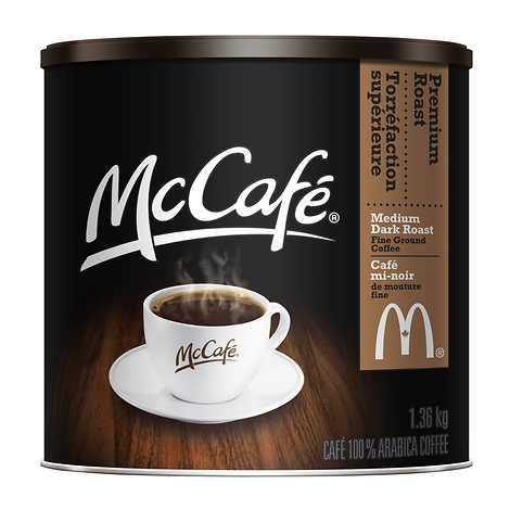 MCCAFÉ PREMIUM ROAST FINE GROUND COFFEE
1.36 KG