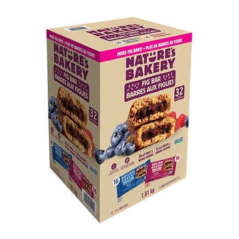 NATURE'S BAKERY WHOLE WHEAT FIG BARS VARIETY PACK
1.81 KG