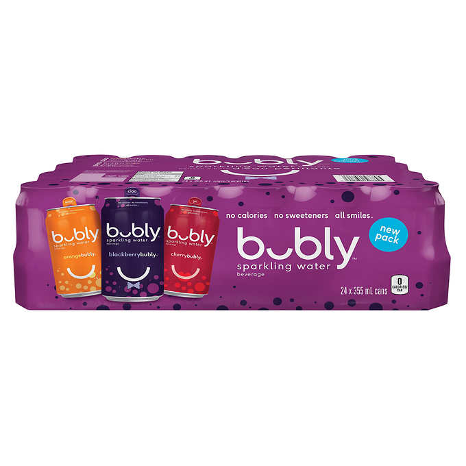 BUBLY SPARKLING WATER BEVERAGE
24 × 355 ML