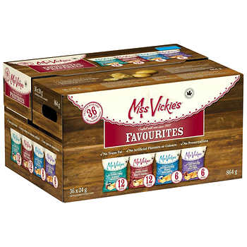 MISS VICKIE’S POTATO CHIPS VARIETY
PACK OF 36