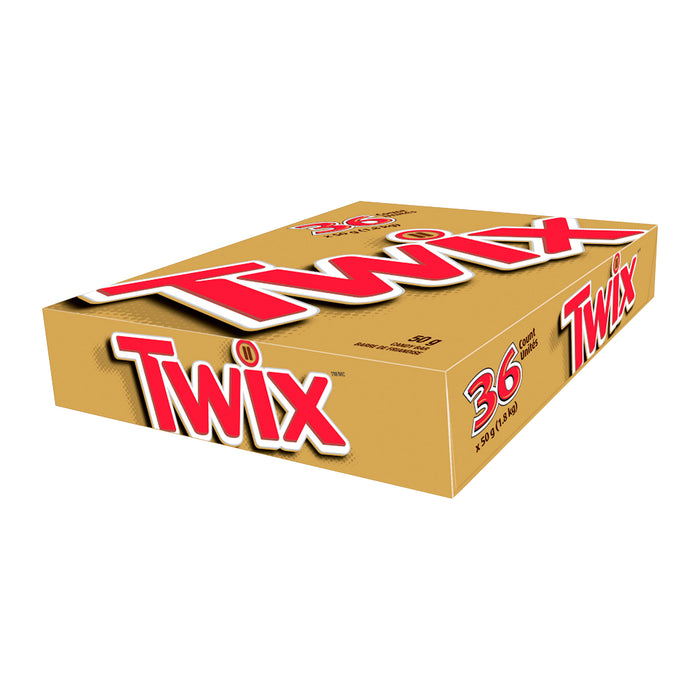 TWIX COOKIE CHOCOLATE BARS
36 × 50 G