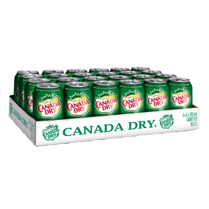 CANADA DRY GINGER ALE
24 × 355 ML
